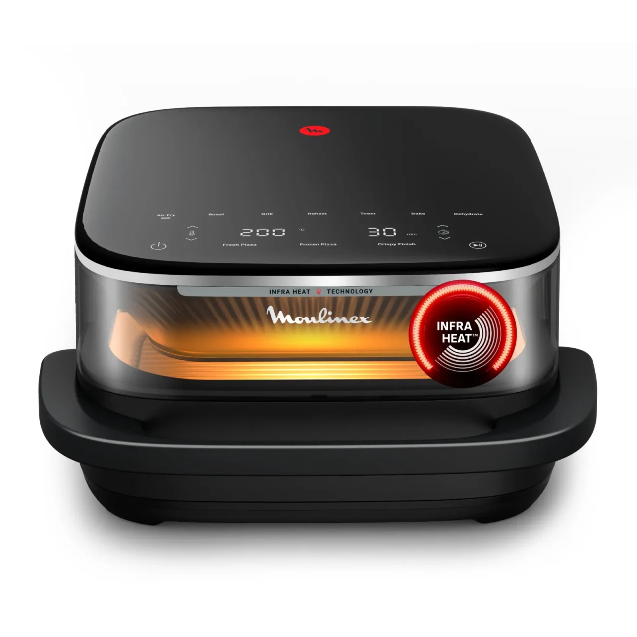 Moulinex Ever Fry XXL Surface con corpo basso e visore frontale